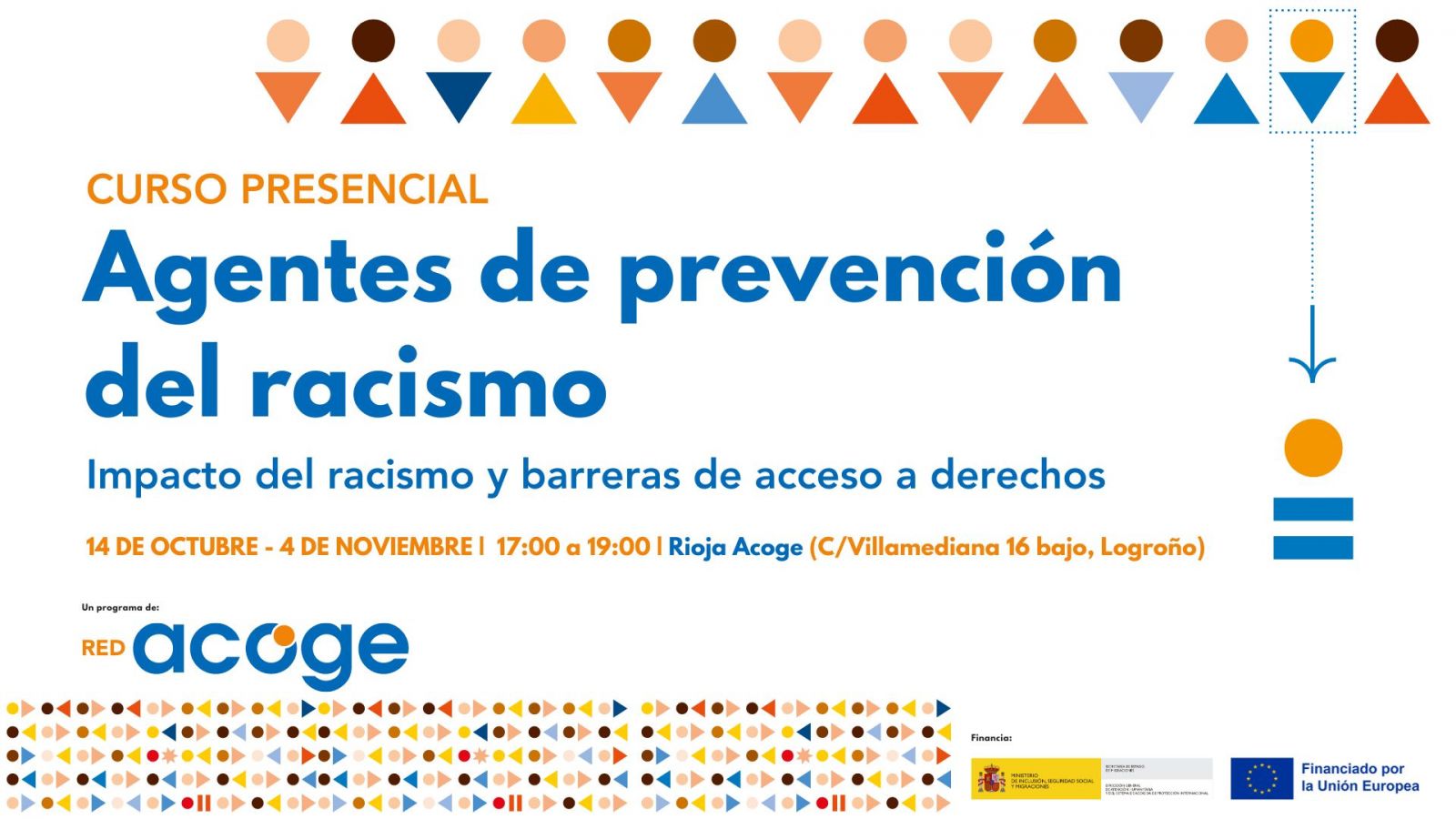 Curso: Agentes de prevención del racismo