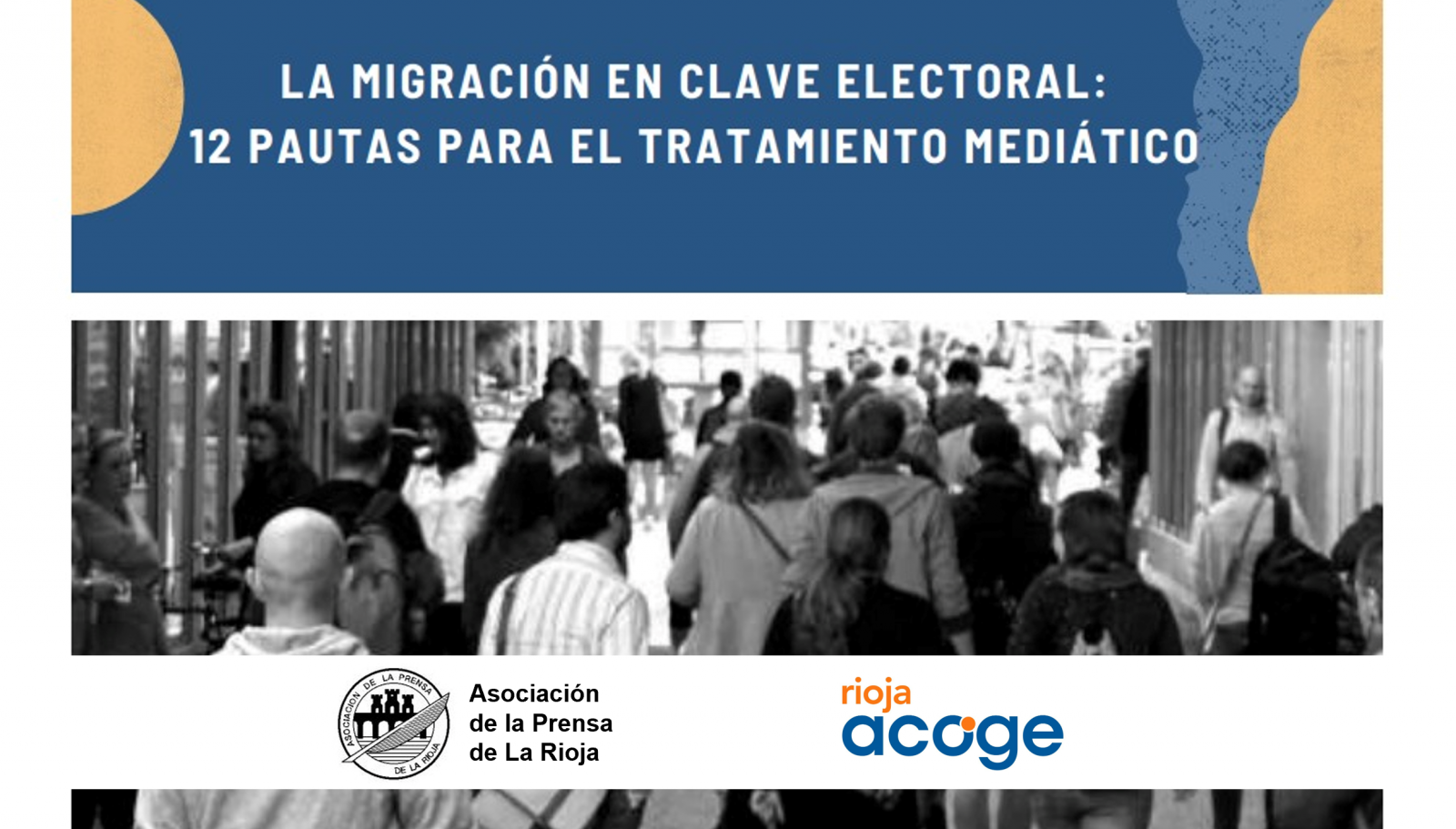 Pautas periodísticas sobre migración en clave electoral