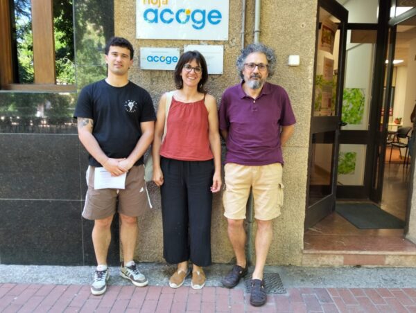 Representantes de las áreas de empleo de Rioja Acoge, ACCEM y MPDL en La Rioja
