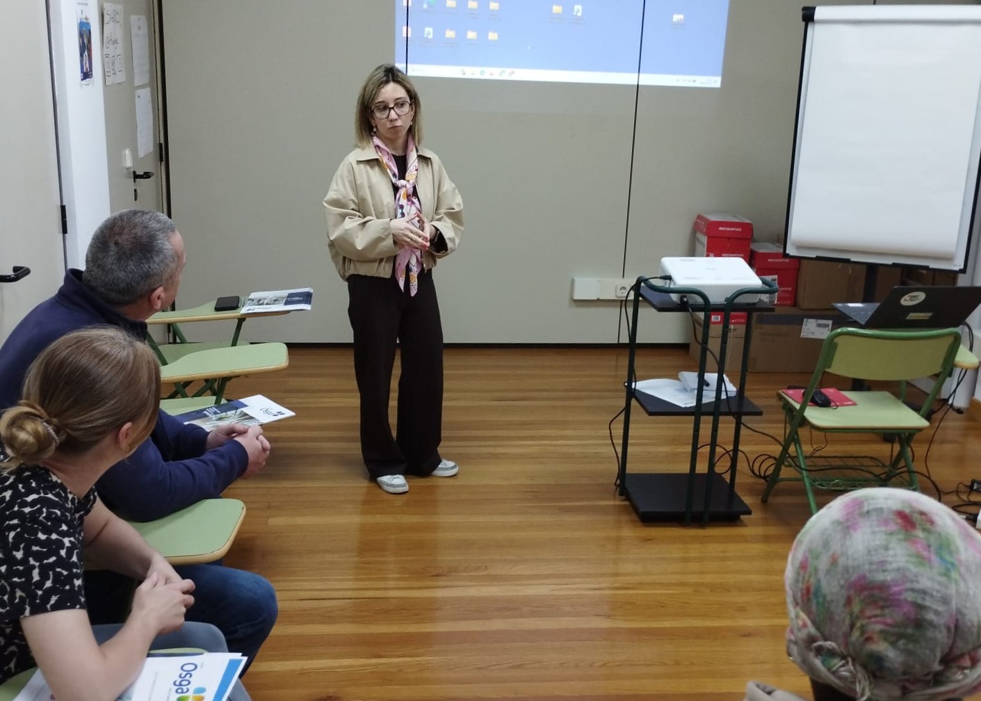 Taller práctico entrevistas de trabajo en Rioja Acoge
