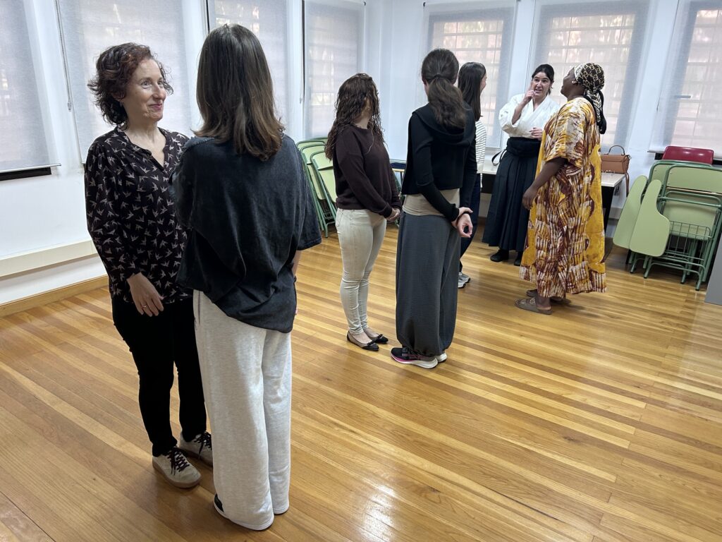 Taller de aikido, defensa personal para mujeres en Rioja Acoge